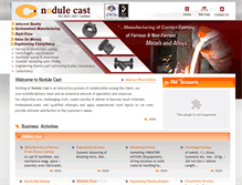 Tablet Screenshot of nodulecast.com